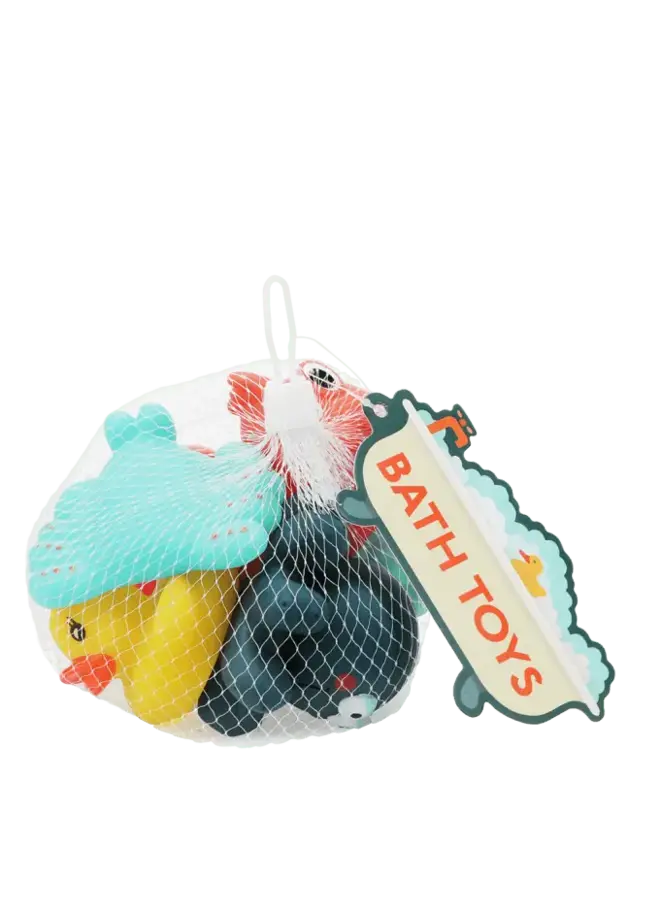 Bath toys 6 pieces