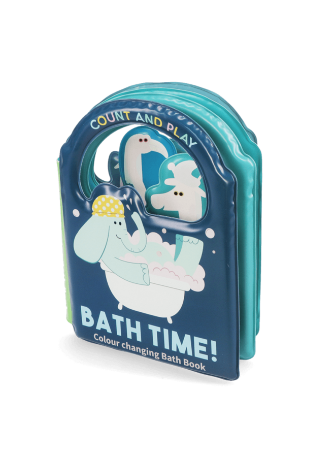 Colour changing bath book bath time