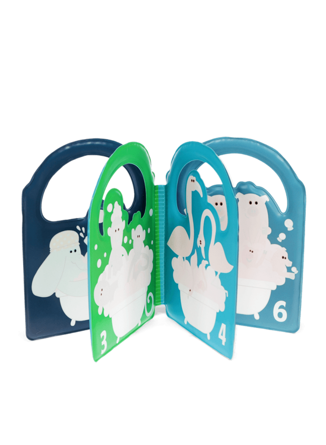 Colour changing bath book bath time