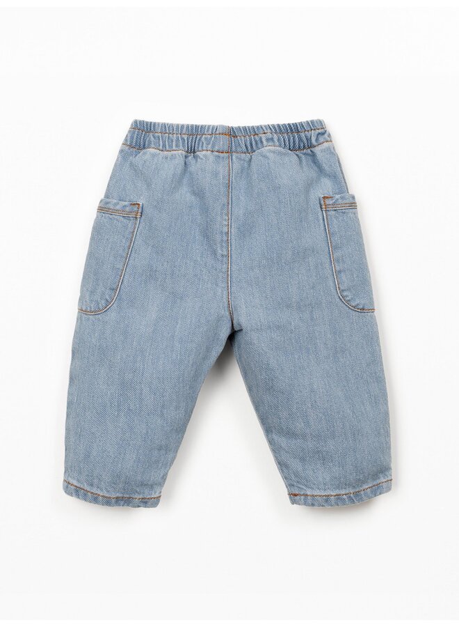 Cotton denim trousers SS26