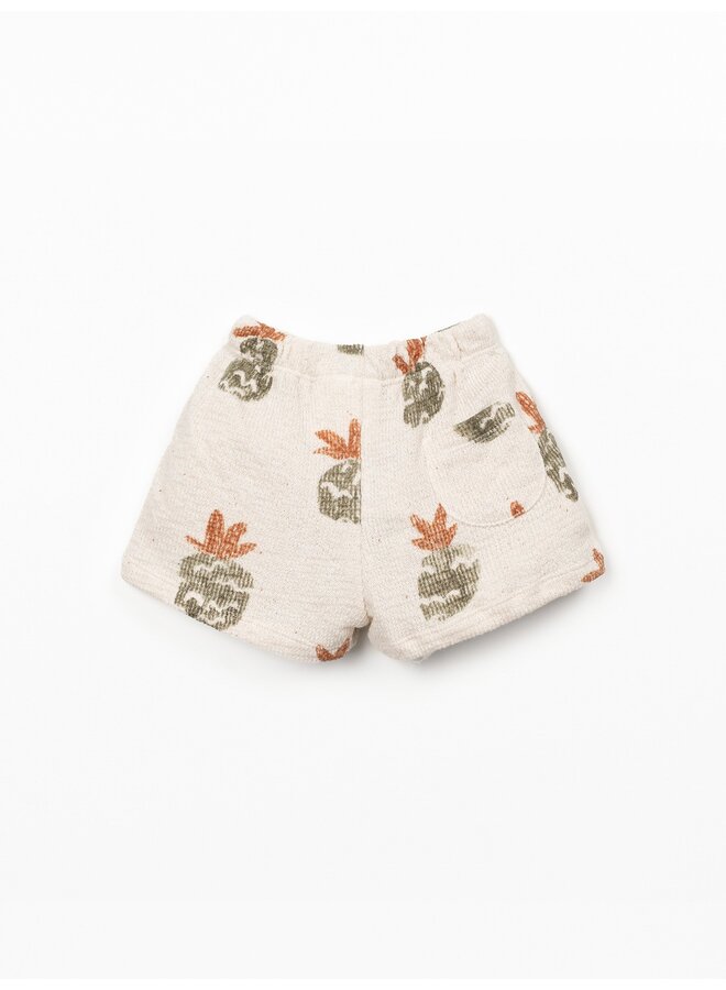 Shorts pineapple print SS26