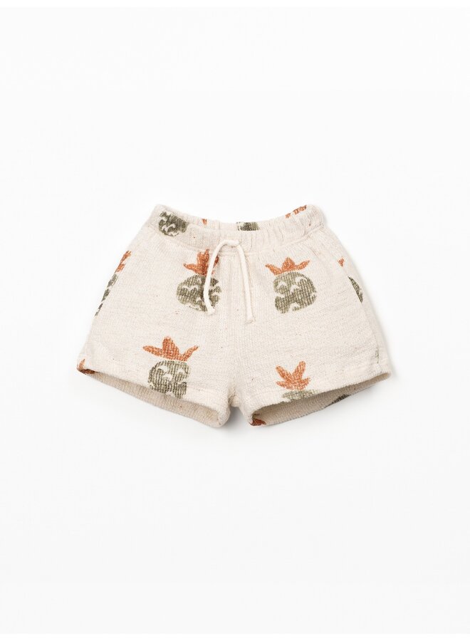 Shorts pineapple print SS26