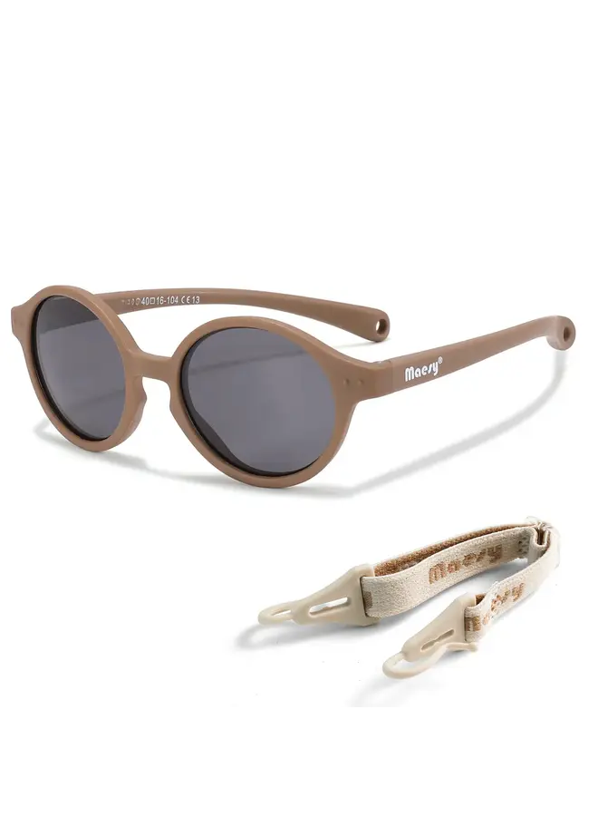 Zonnebril Noah taupe bruin