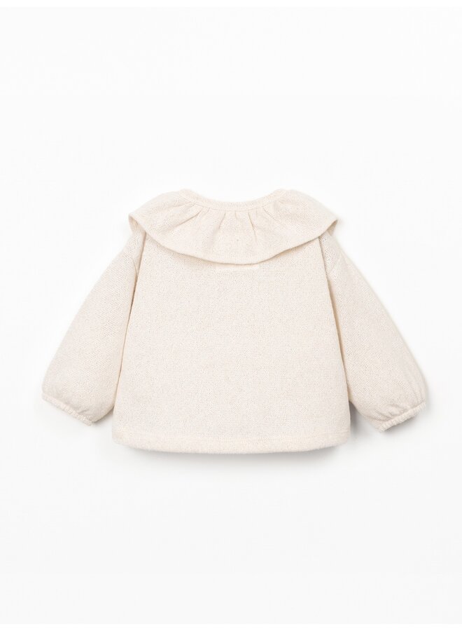 Jersey cardigan kraagje SS26