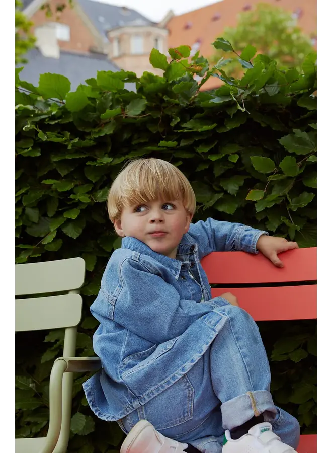 Organic Junior Jeans Blue indigo