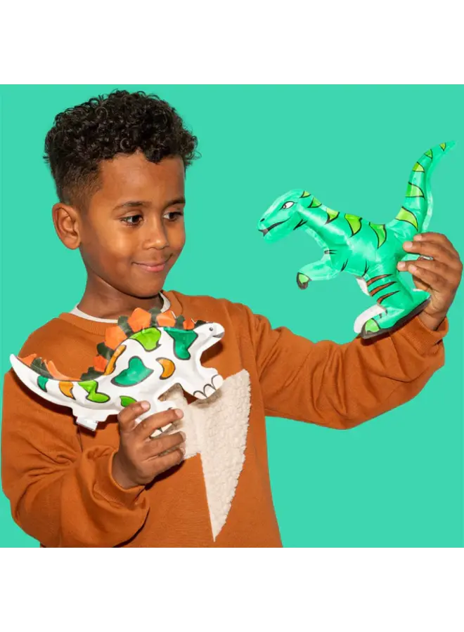 Ara créative opblaasbare kleurplaat dino