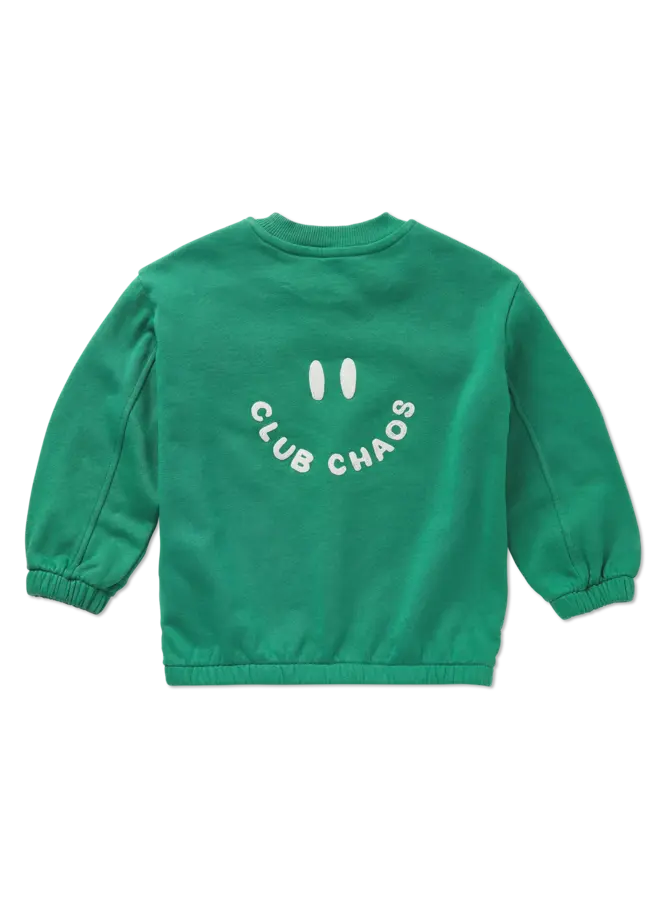 Sweater club chaos deep green