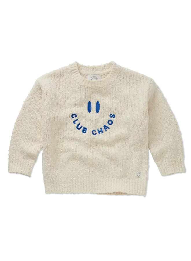 Sweater boucle club chaos ivory melee