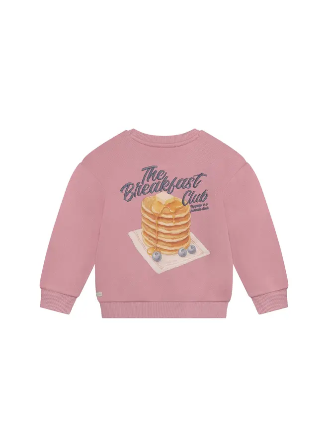 Sweater backprint lilas