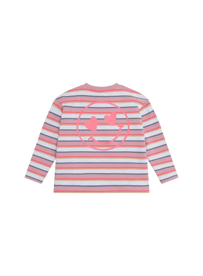 Longsleeve striped lilas