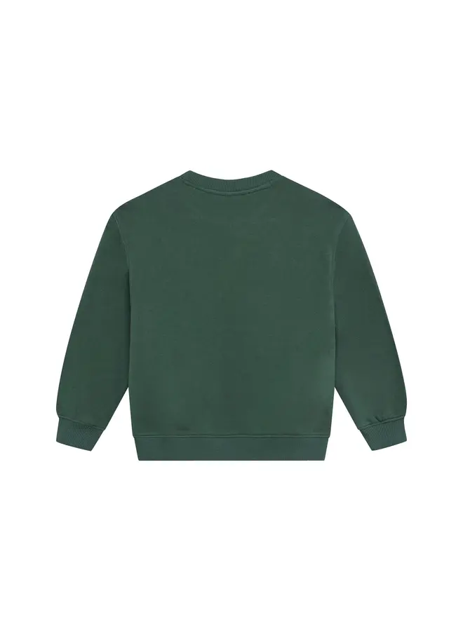 Oversized sweater basic jungle green