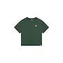 Oversized T-shirt backprint jungle green