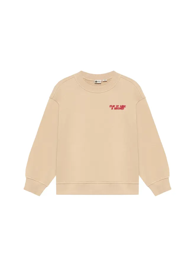 Oversized sweater backprint ginger root
