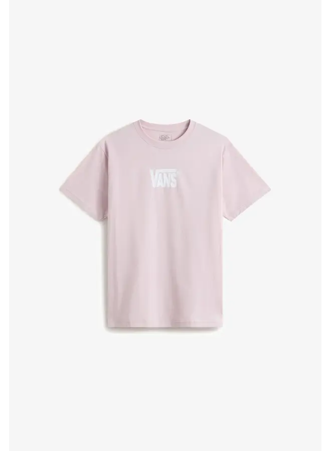 T-shirt ss stretch logo pale petal
