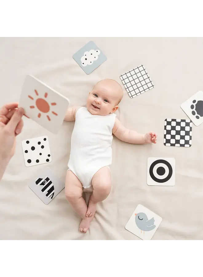 Baby contrast kaarten Deer friend