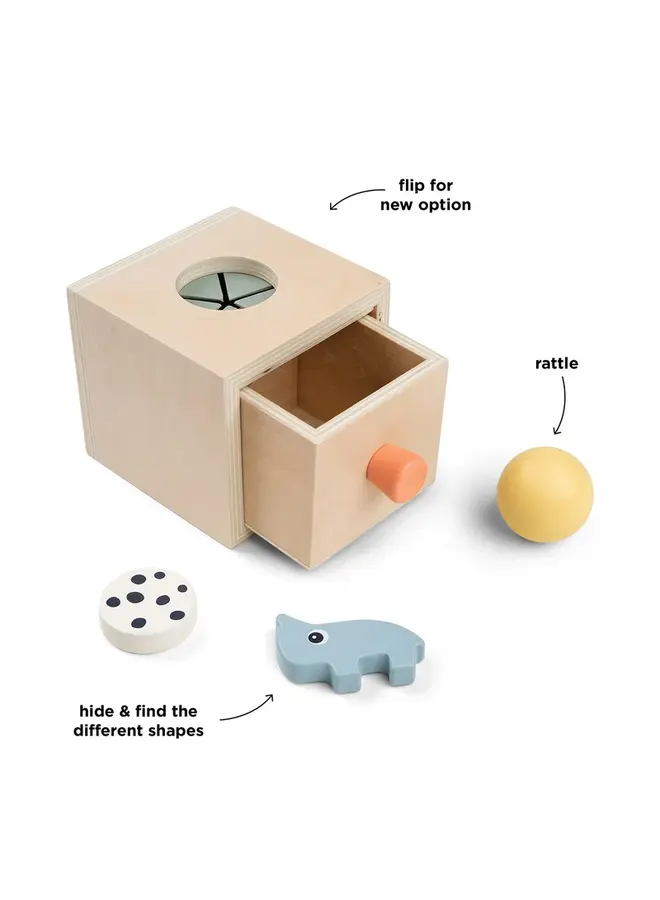 Hide & find box Nozo colour mix