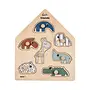 Puzzel Deer friends colour mix