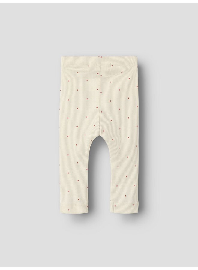 NBFGAGO kye slim legging turledove dot