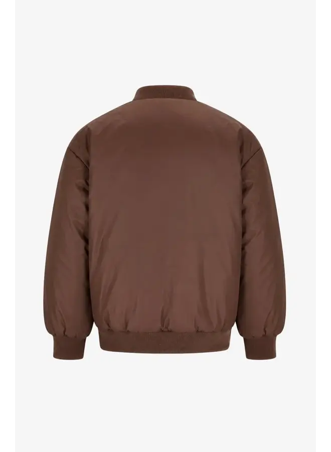 Raven teddy jacket sepia