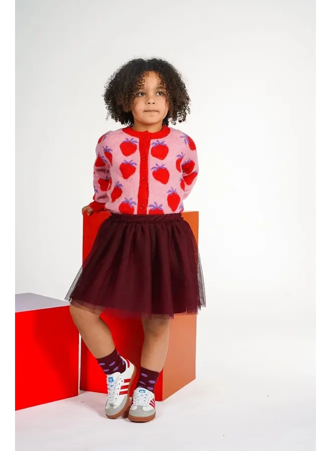 Luna skirt burgundy