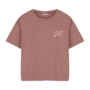 Swirl tee clay pink