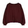 Uma balloon sweater burgundy