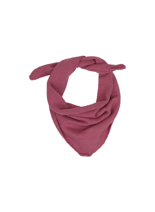 Triangle scarf vintage pink