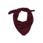 Triangle scarf classic burgundy