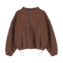 Teddy sweater fluffy chocolate