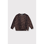 Knitted leopard sweater