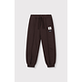 Knitted pintuck pants warm brown