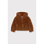 Woven fur coat