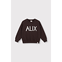 Knitted world tour sweater warm brown