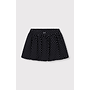 Woven dot skirt