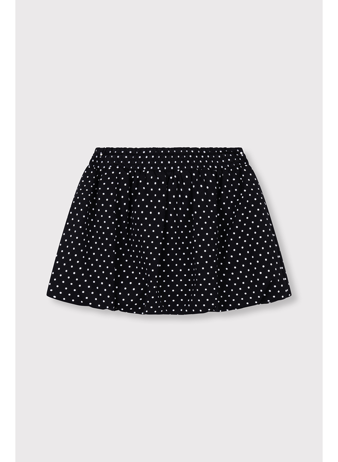 Woven dot skirt