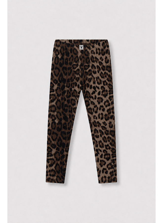 Knitted tiger legging
