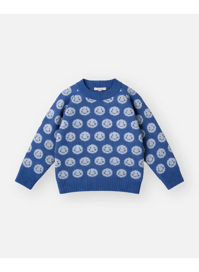 Bon cashmere emoji pullover