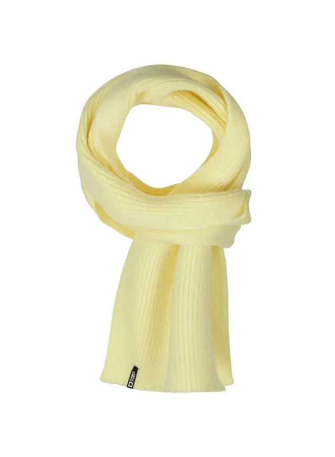 Beanie & scarf set mellow yellow