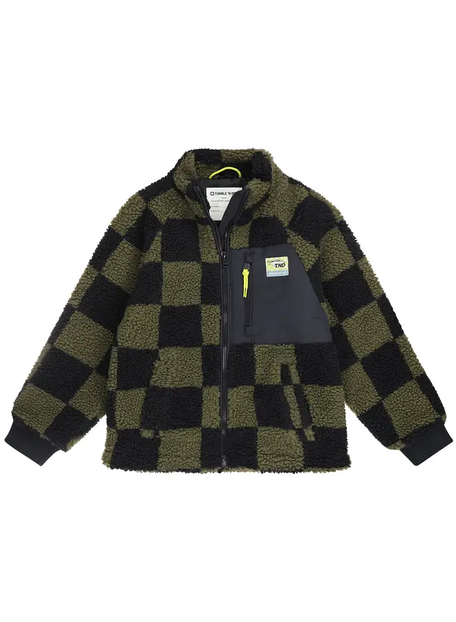 Cody jacket central green
