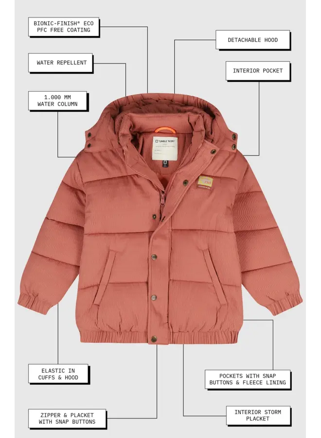 Charlie jacket canyon rose