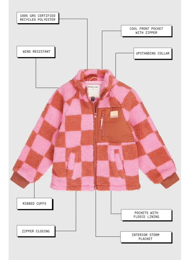 Alice jacket canyon rose