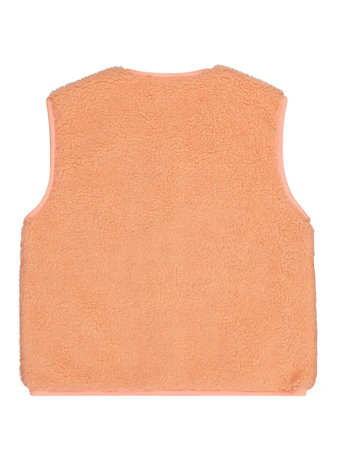 Filou gilet bright coral