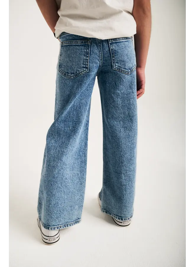 Jasmine jeans wide light stonewash