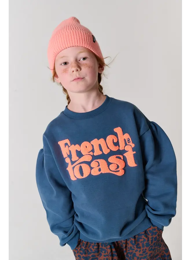 Amelie sweater blue wing teal