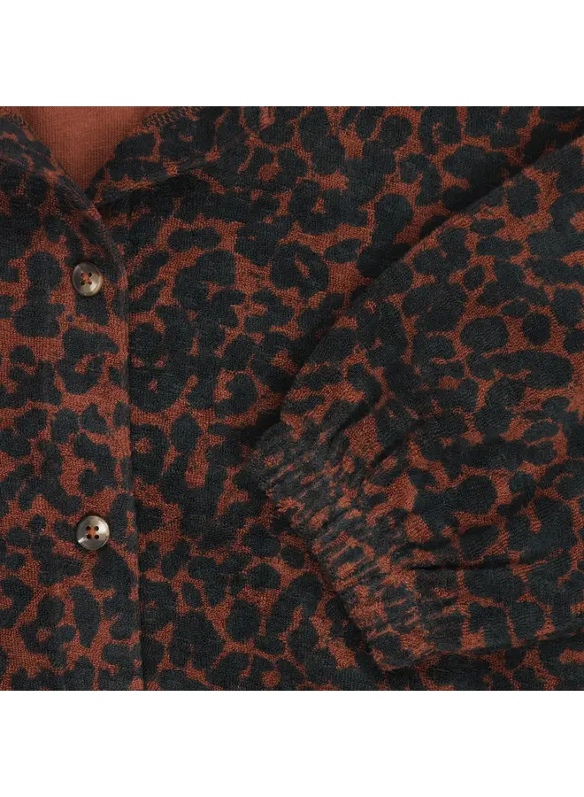 Madelon cardigan root beer