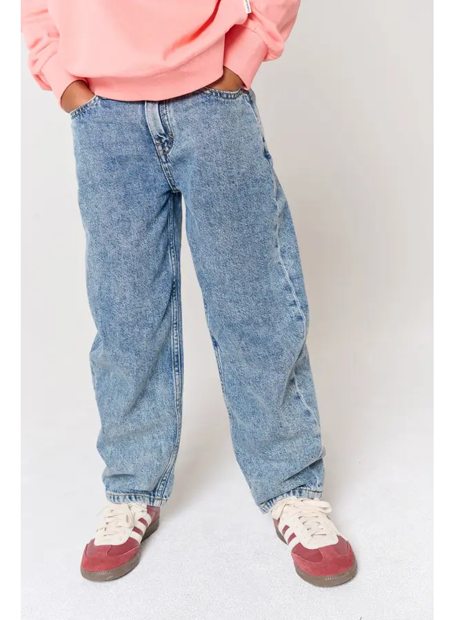 Jip barrel jeans denim dark stonewash