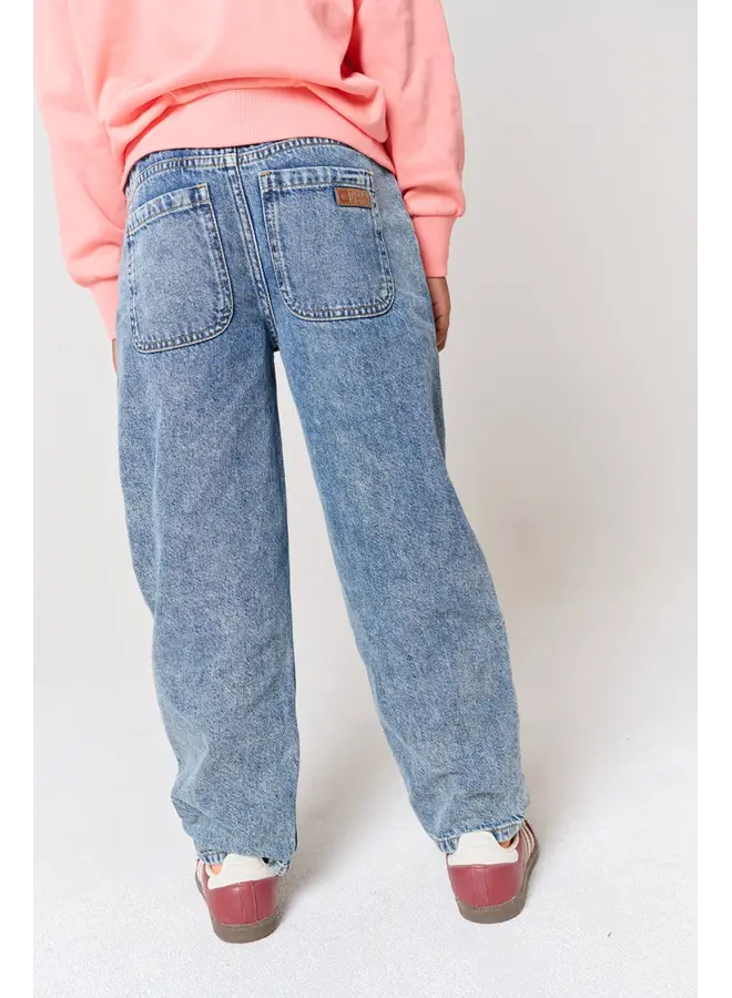 Jip barrel jeans denim dark stonewash