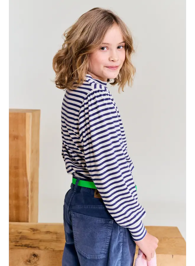Sol top stripe indigo