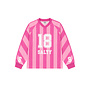 Sport tee stripes pink