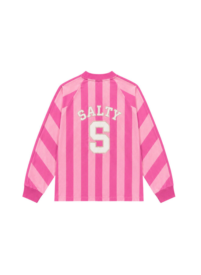 Sport tee stripes pink